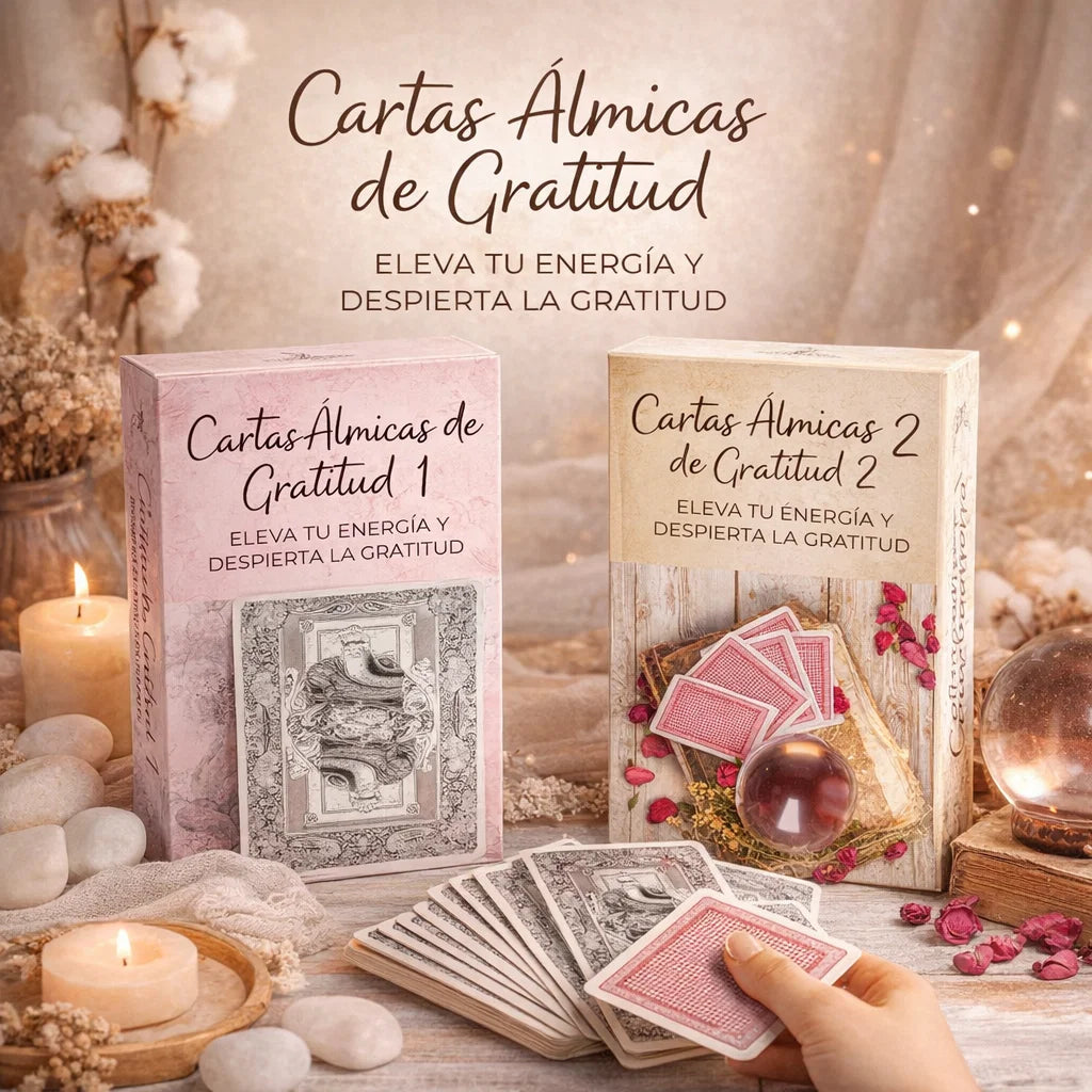 CARTAS ÁLMICAS DE GRATITUD - Eleva tu energía y despierta la Gratitud